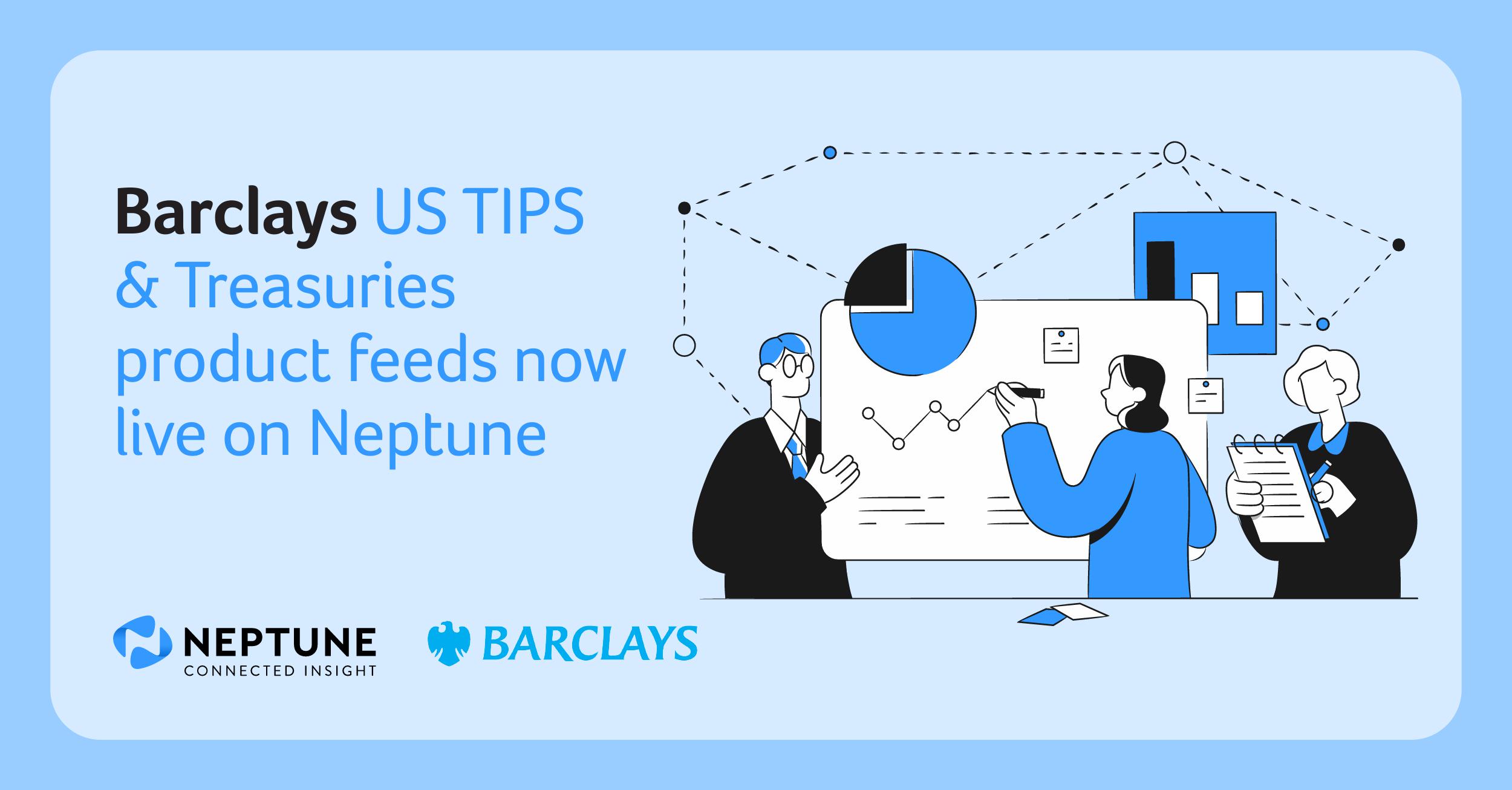 New Dealer - Barclay's live on Neptune's platform. 